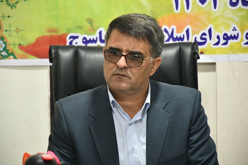 اقدامات بی وقفه عمرانی و زیبا سازی شهردار  شهر یاسوج در آستانه نوروز