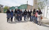 بازدید دانش آموزان دختر عشایری از شرکت تولیدی سینره