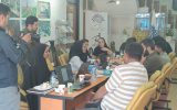 کارگاه طراحی پوستر«شهدای خدمت»در ساختمان حوزه هنری استان برگزار شد