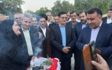 سه طرح مخابراتی با حضور محمد بهرامی کلنگ زنی شد