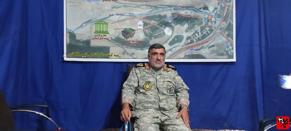 رزمایش《 فصل شیدایی》 در دهکده دفاع مقدس افتتاح شد/سردار حکمتیان:  مهمترین هدف رویداد فرهنگی هنری فصل شیدایی تبیین فرهنگ و ارزش های دفاع مقدس است