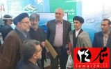 دیدار رئیس پارک علم و فناوری کهگیلویه و بویراحمد از نمایشگاه دستاوردهای نهاد وقف
