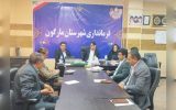 نشست مشترک مدیرکل راه و شهرسازی کهگیلویه وبویراحمد با فرماندار شهرستان مارگـون