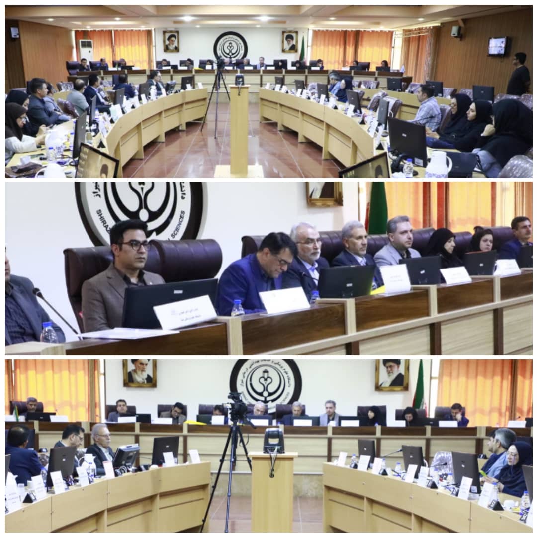 حضور معاون آموزشی دانشگاه علوم پزشکی یاسوج در نشست هم‌اندیشی معاون آموزشی وزارت بهداشت و رئیس دانشگاه علوم پزشکی شیراز